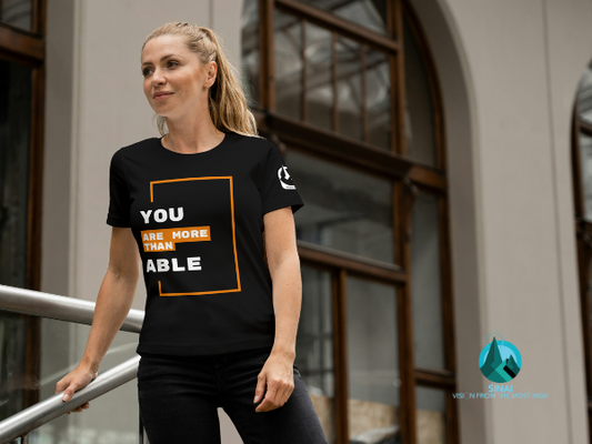Empowered Beyond Measure: You are Able  Premium T-Shirt Women
